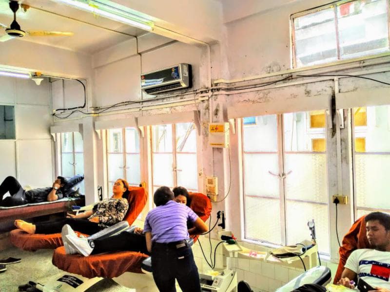 Blood donation camp